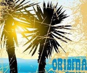 Summer Beach Backgrounds 10 vector graphics