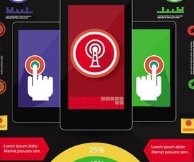 Mobile Templates art vectors