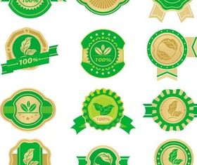 Food Retro Color Labels art vector