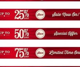 Sale Bright Labels free vector