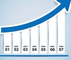 Diagrams Backgrounds 4 vectors graphic