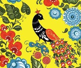 Floral Ethnic Patterns vector