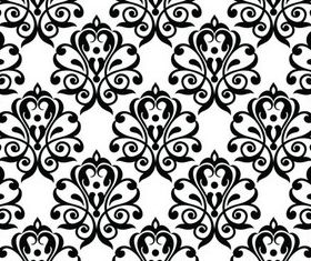 Stylish Damask Patterns 8 vector graphics