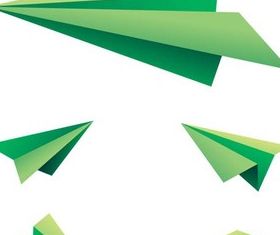 Paper Color Planes design vectors