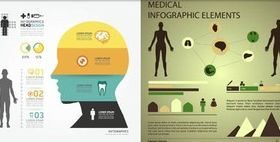 Medical Backgrounds 8 vector