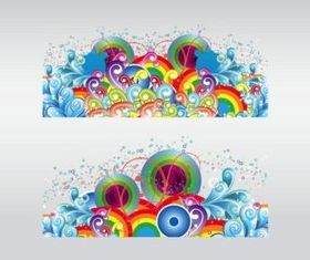 Colorful Design Elements vector