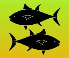 Pisces Sign vector