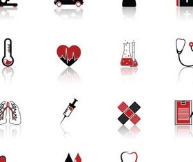 Medical Various Icons vector