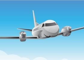 Airplane design vector