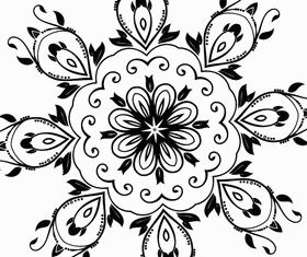 Ornate Design Elements vector graphic