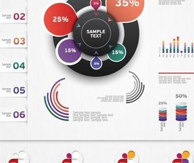 Infographics Elements 27 vector material