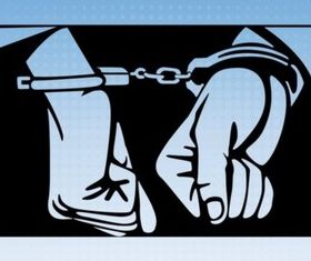 Chained Hands vector