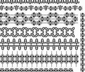 Stylish Ornamental Borders 15 vector