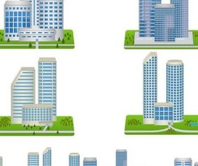 Skyscrapers free vector