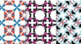 Decorative Pattern Background vector set