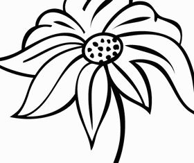 Flower Design Art vector