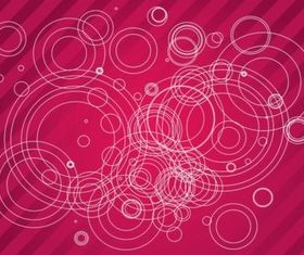 Abstract Circles vector
