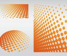 Dot Patterns background vector