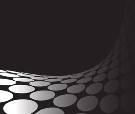 Wavy Spots background vector