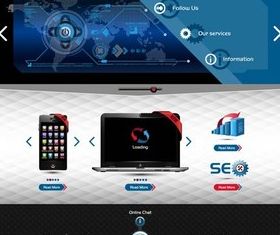 Website Templates 3 vector