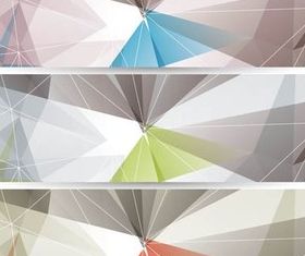 Color Abstract Banners vector design