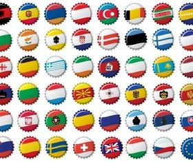 Free European Flags vector
