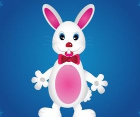 Cartoon Bunny Rabbit Free vector
