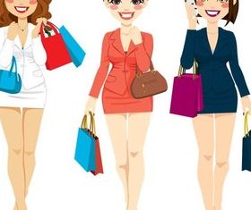 Young Happy People vector