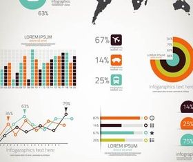 Infographics Elements 26 vector