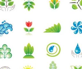 Nature Symbols vector