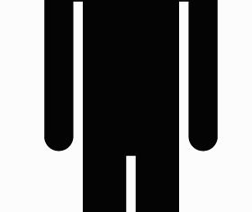 Mens Room Symbol vector