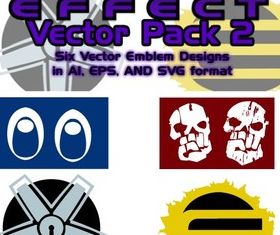 Mass Effect Free Illustrator Vector Pack 2 shiny