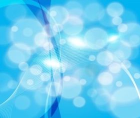 Blue Light Decorations vector graphics