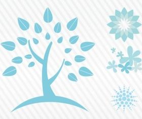 Nature Elements design vectors