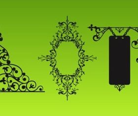 Antique Decorations vector