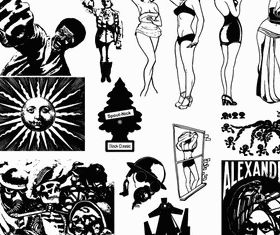 Various People Set-1 vector