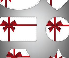 White Holidays Cards Art creative vector