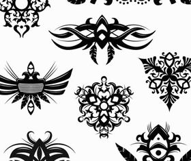 Stylish Tatoo free 17 vector
