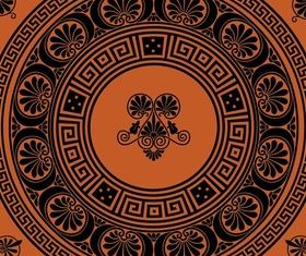 Greek Ornamental and Brushes vector