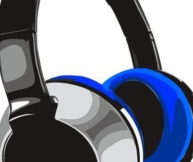 Free Headphones Art vector