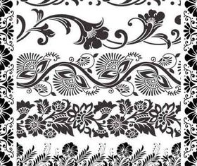 Ornamental Borders 13 vector set