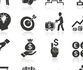 Business Icons 9 vector
