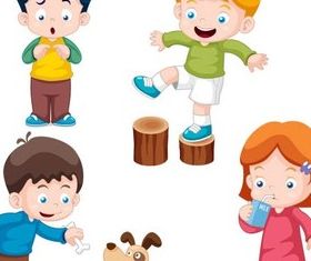 Cute Children vector