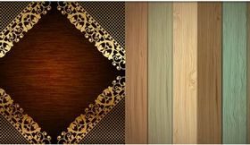 Wood Backgrounds design vectors