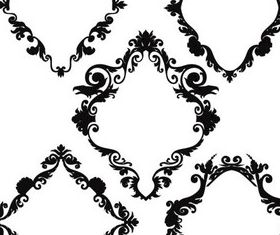 Stylish Vintage Frames 11 vector design