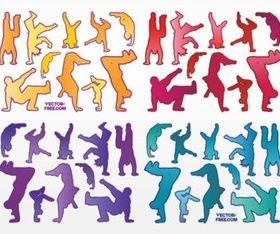 Urban Dancers vector