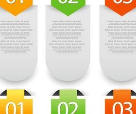 Option Banners 2 vector graphics