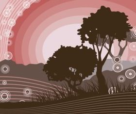 Nature Scene vector