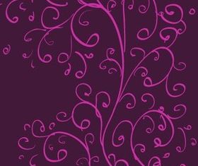 Curls Pattern vector