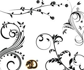 Flourish Free Pack set vector